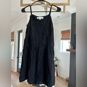 Ann Taylor Loft Black sundress, size XXSP